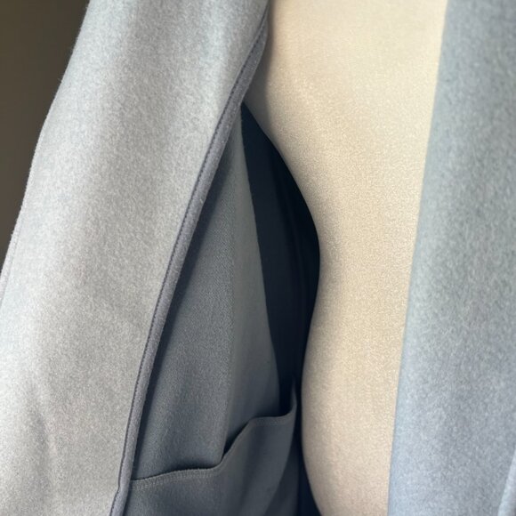 Banana Republic Light Blue Knit Open Blazer – Size L - Picture 4 of 10